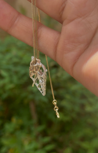 Skeleton Shell Charm - Fir & Fae X MultiStoriedLife