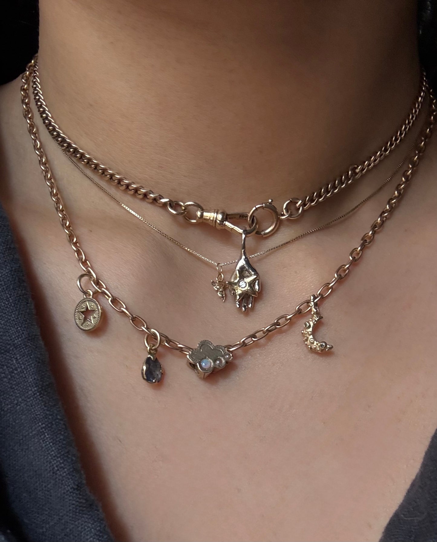 ‘Hand in the Stars’ Pendant