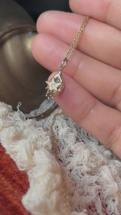 ‘Hand in the Stars’ Pendant